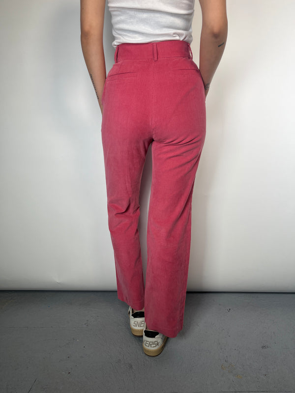 Pantalón Cotelé Rosa