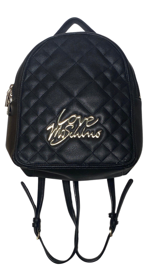 Mochila Negra Love Moschino