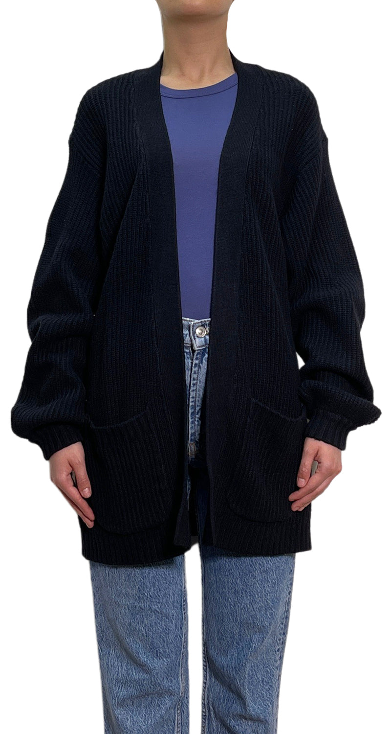 Cardigan Alpine Long Ebony