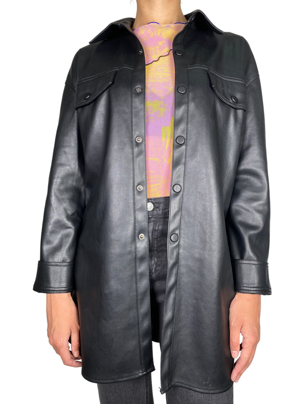 Sobrecamisa Cuero Vegano
