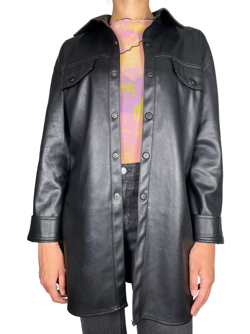 Sobrecamisa Cuero Vegano