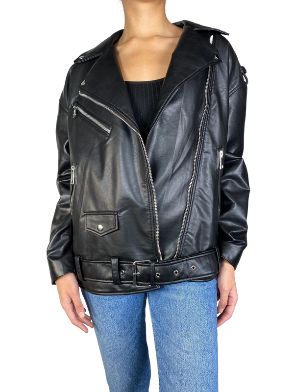 Chaqueta de Cuero Vegano