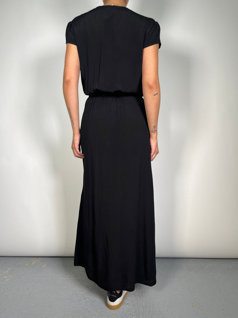 Vestido Largo Cruce