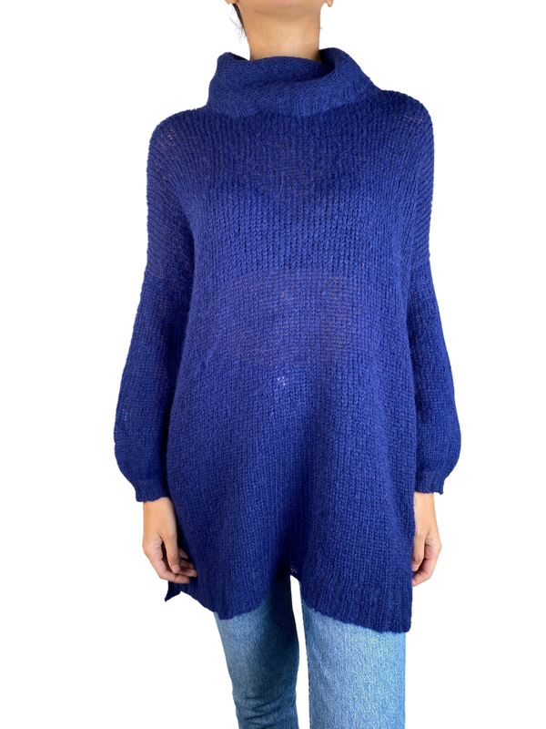 Sweater Baby Alpaca Azul