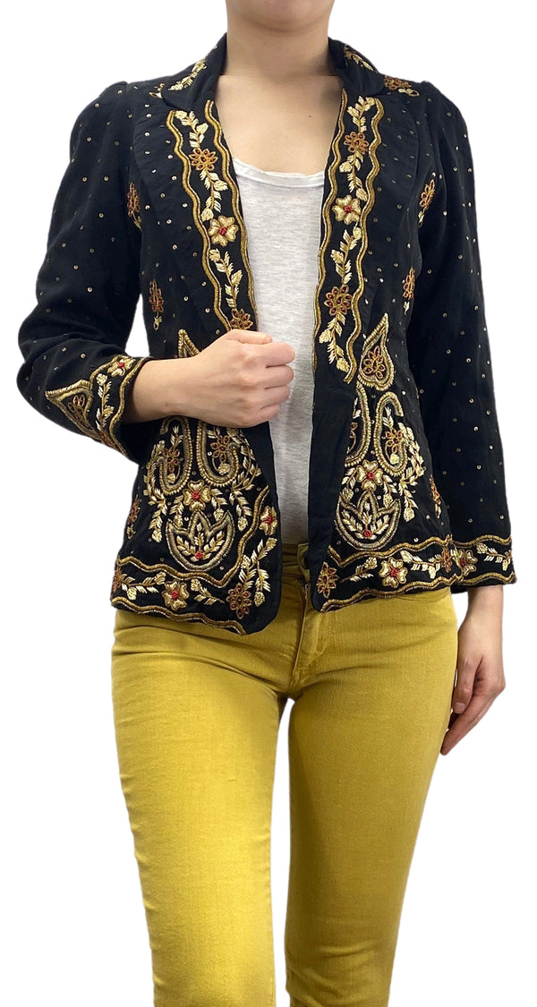 Chaqueta Negra Lentejuelas
