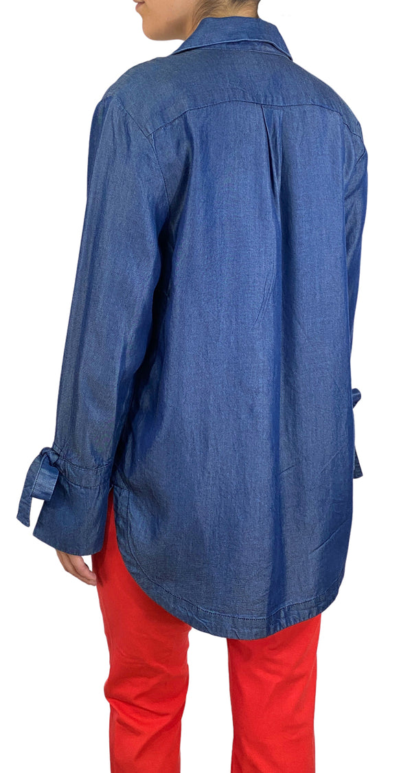 Camisa Denim Azul
