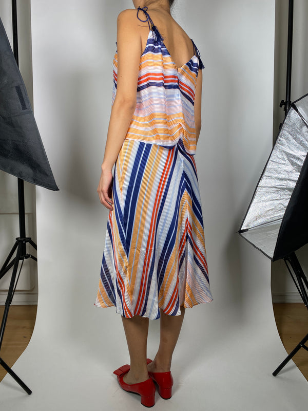 Vestido Rayas Multicolor