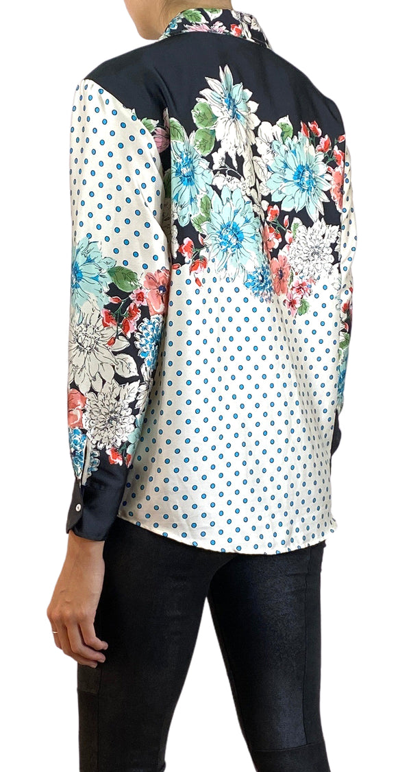 Blusa Lunares Multicolor