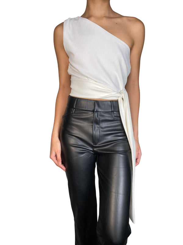 Crop Top Asimetrico