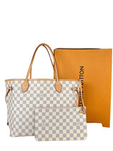 Cartera Neverfull MM Damier Azur Canvas