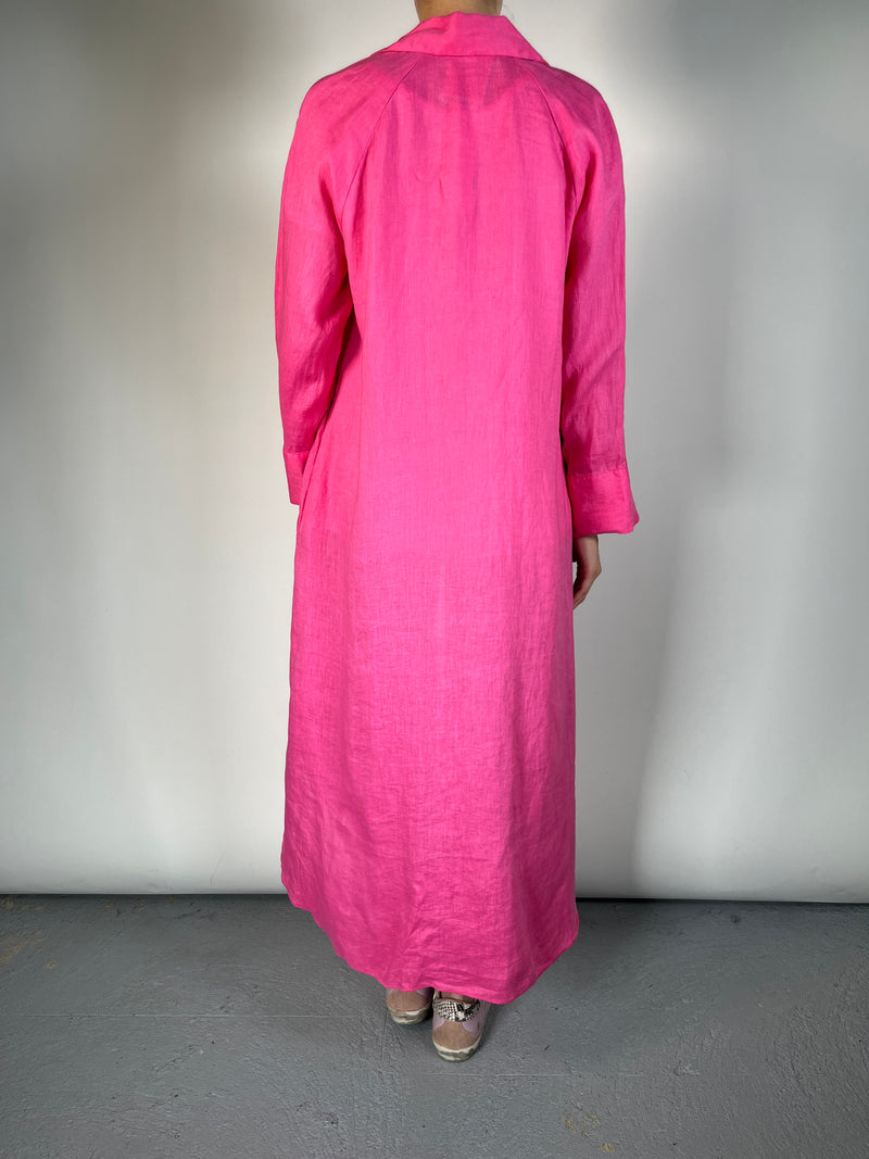 Vestido Camisero Lino