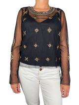 Blusa Mostacillas y Lentejuelas