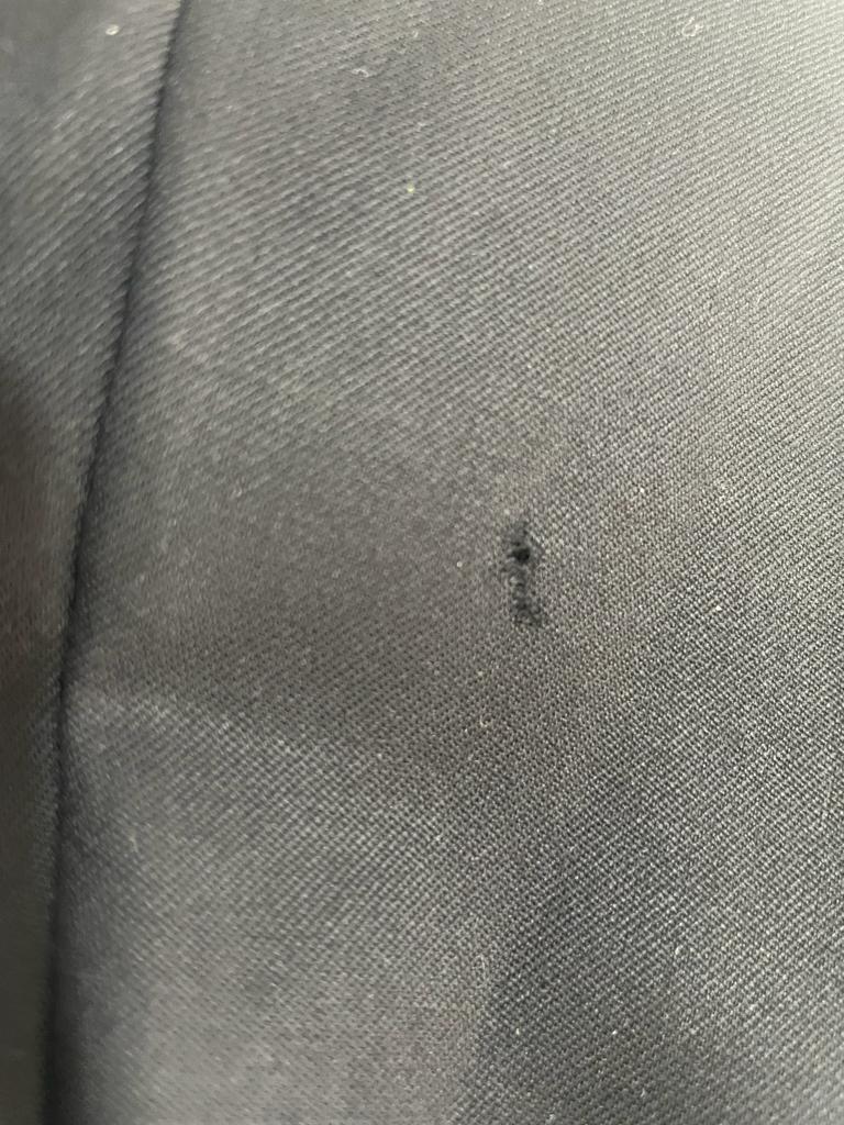 Blazer Lana Negro