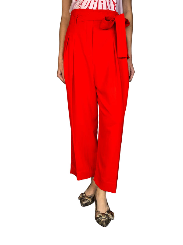 Pantalón Con Cinturón