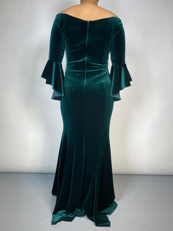 Vestido Velvet Esmeralda