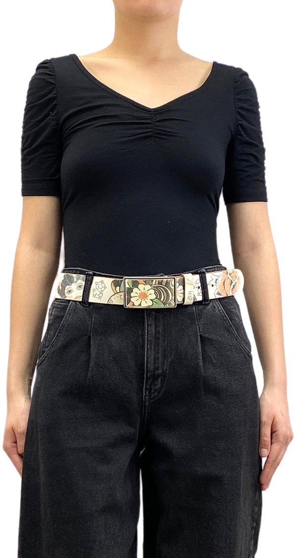 Cinturón Estampado