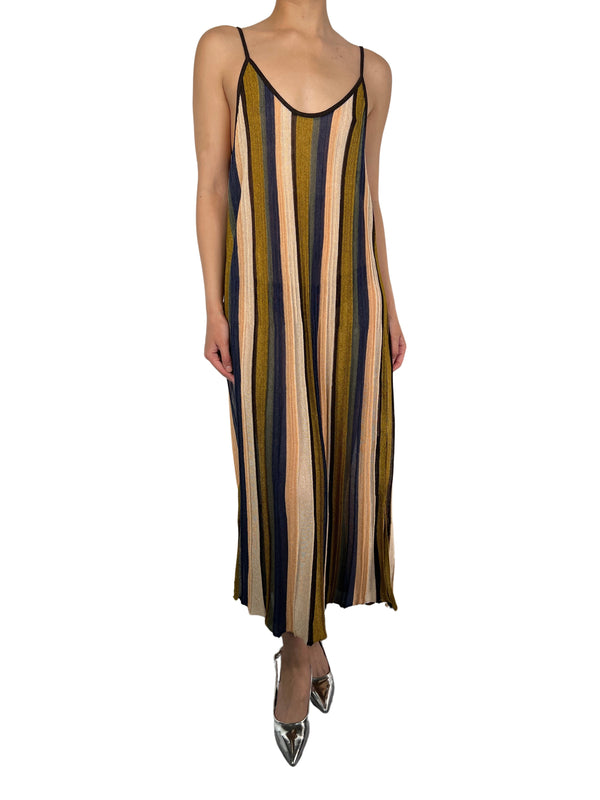 Vestido Tejido Multicolor