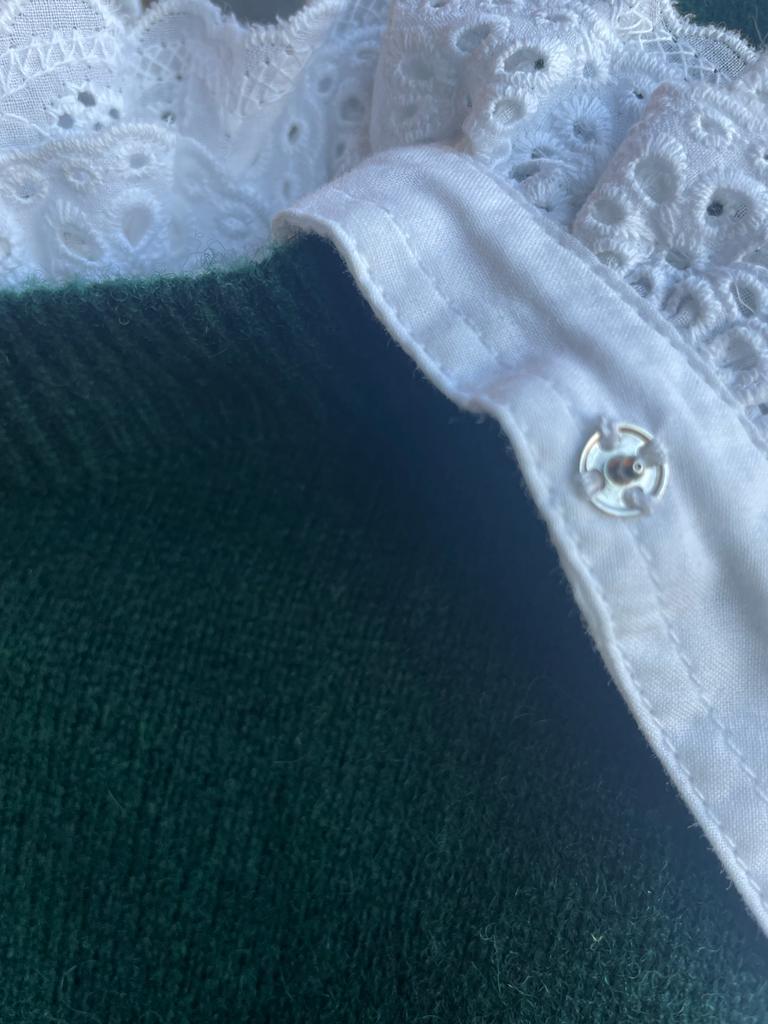 Vestido Verde Lana