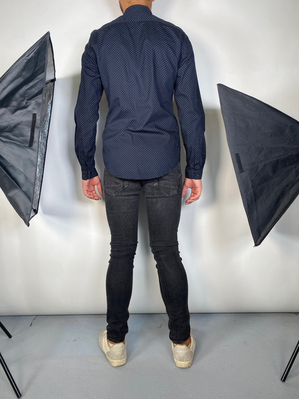 Camisa Lunares Slim Fit
