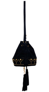 Cartera Cuero Negro