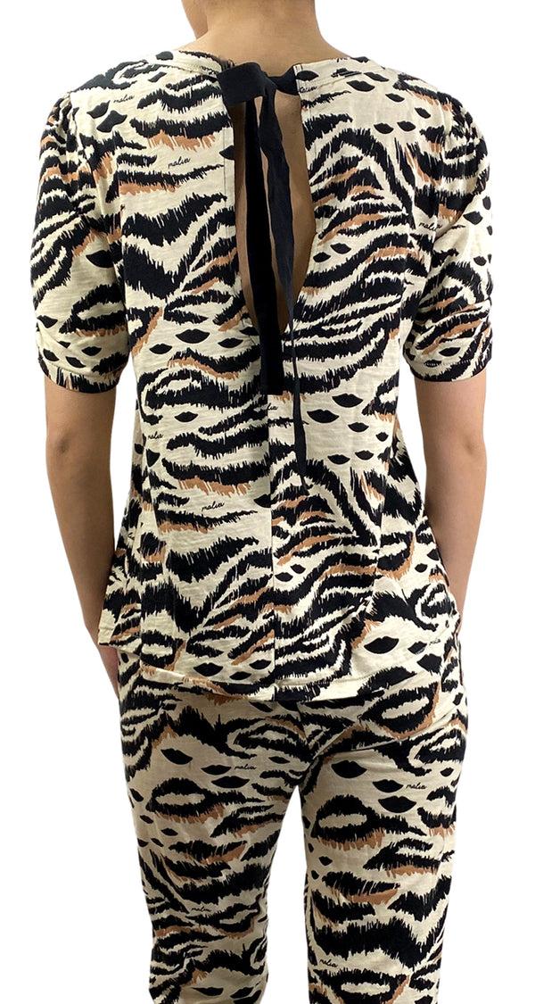 Polera Animal Print