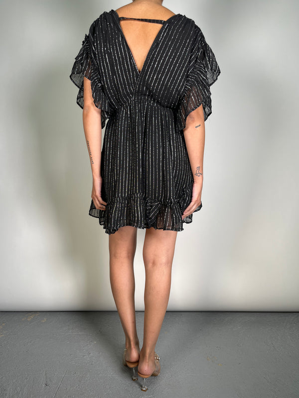 Vestido Hilos Metalizados