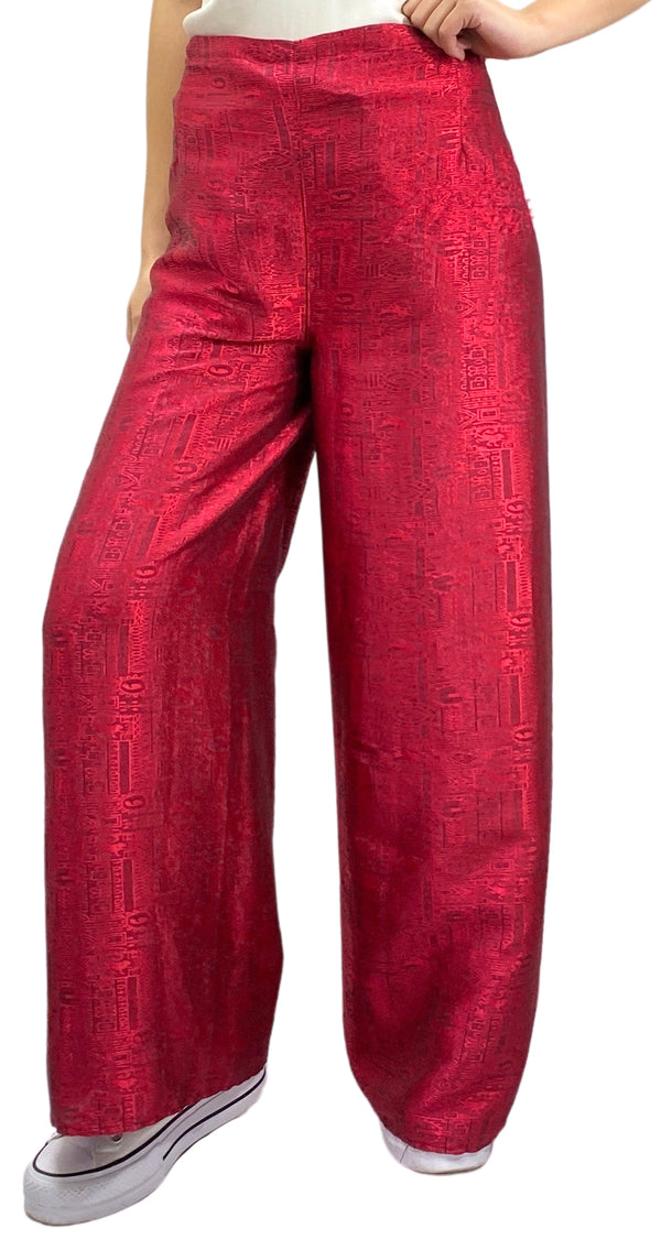 Pantalón Wrap Rojo