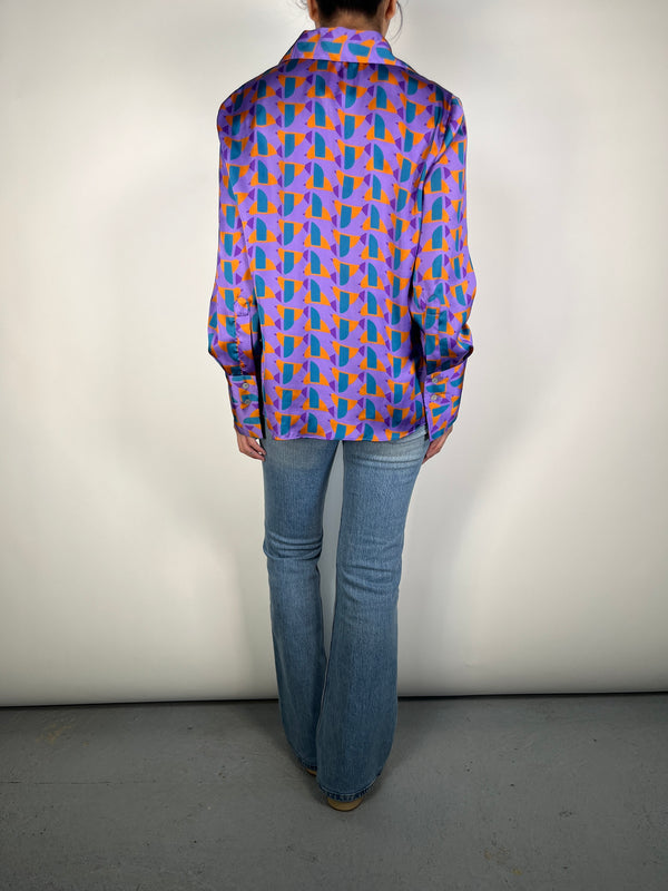 Blusa Satinada