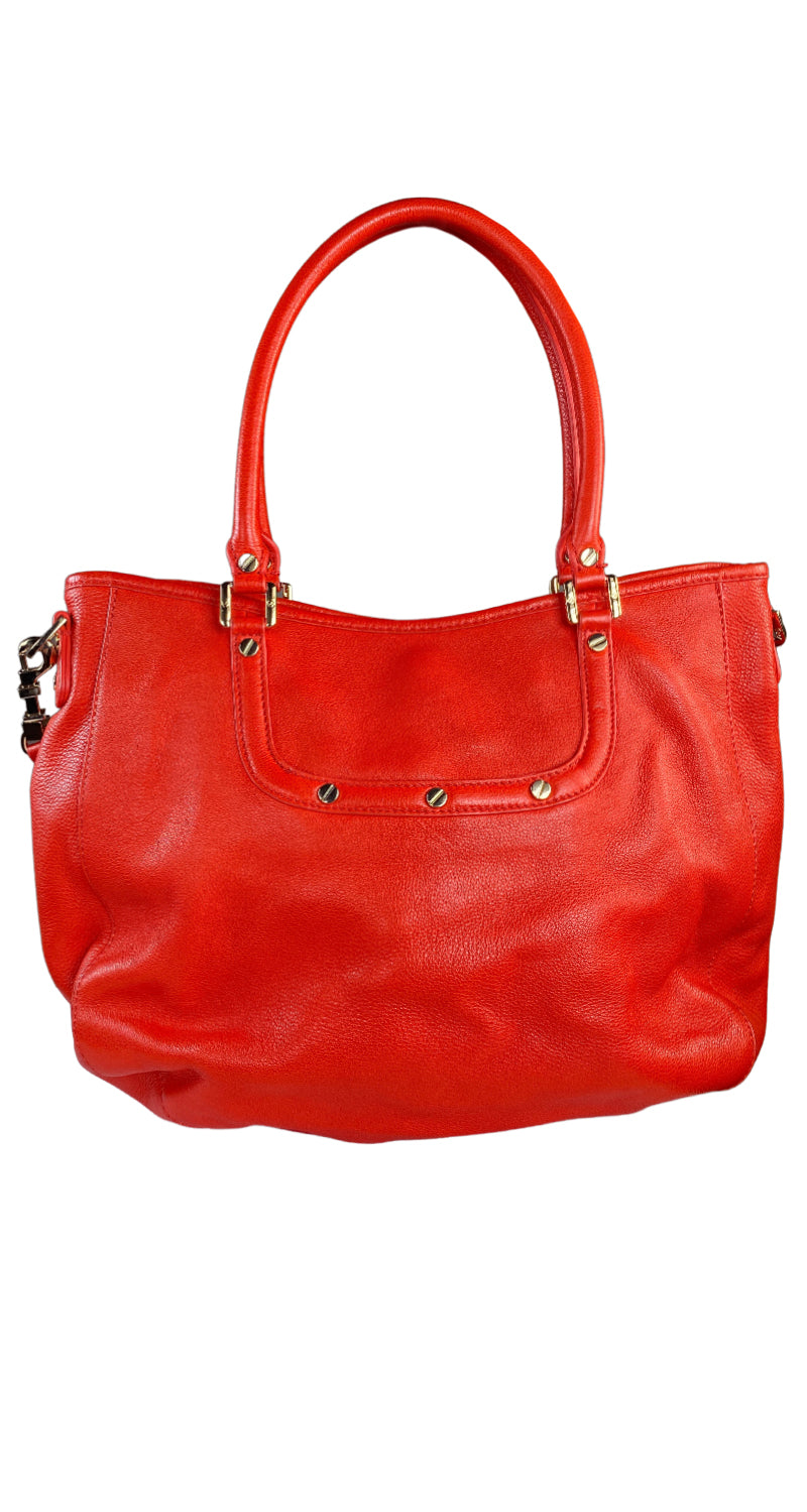 Bolso Cuero Orange