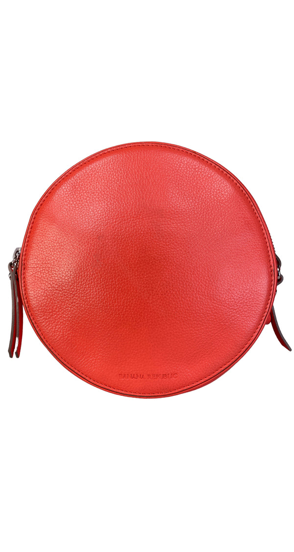 Bandolera Cuero Coral