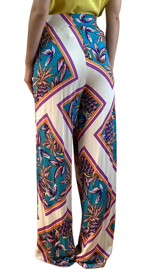 Pantalón Palazzo Multicolor
