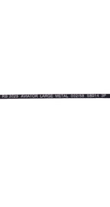 Anteojos Aviator Large Metal