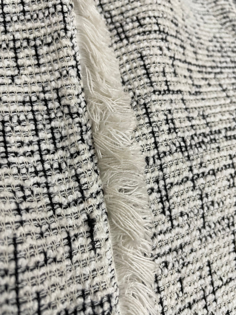 Tweed Blanco y Negro