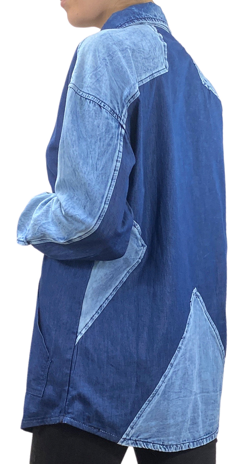 Camisa Denim Ligera