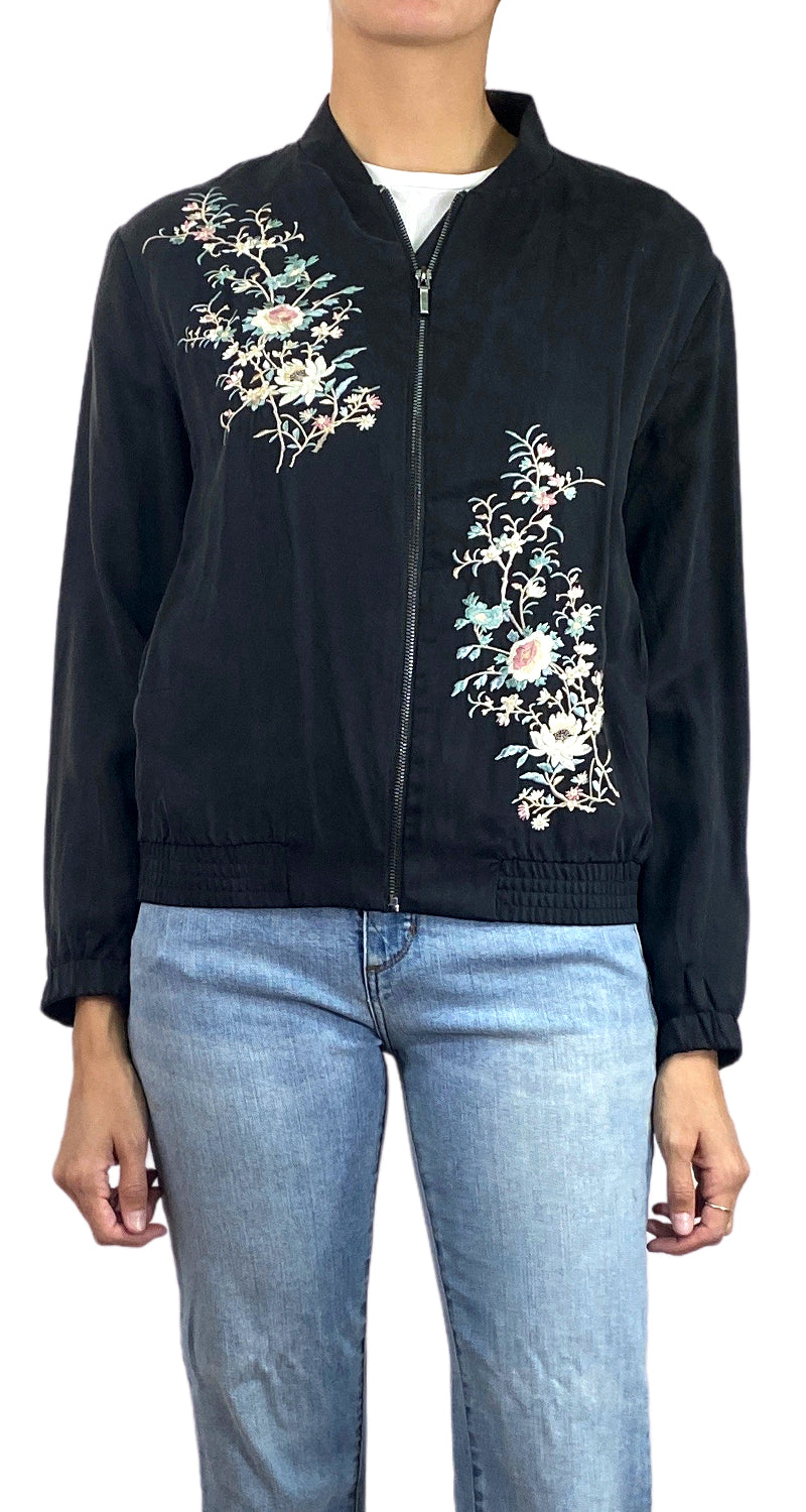 Chaqueta Bomber Bordada
