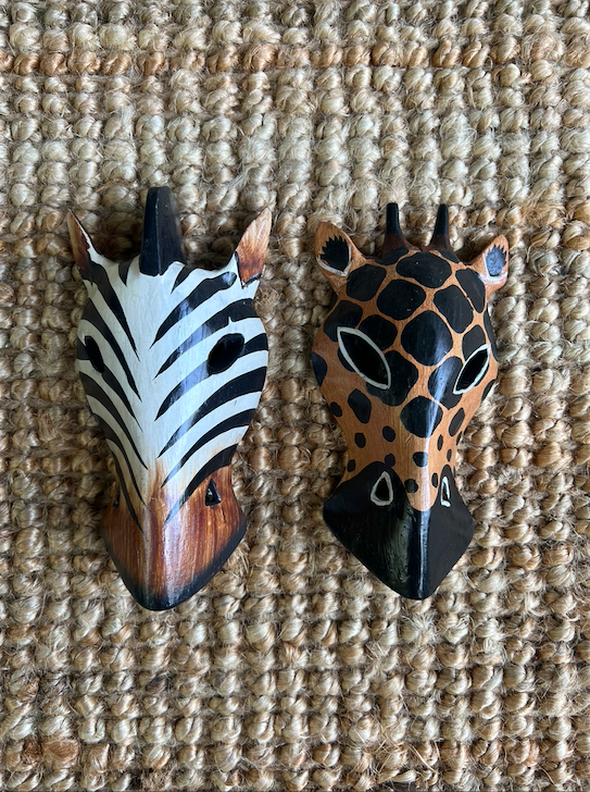 Set de 2 Animales decorativos