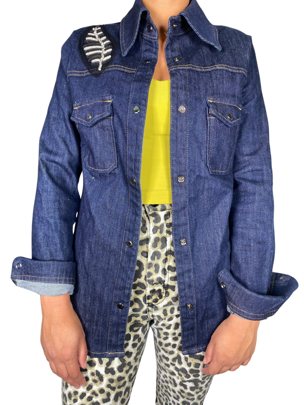 Sobrecamisa Denim