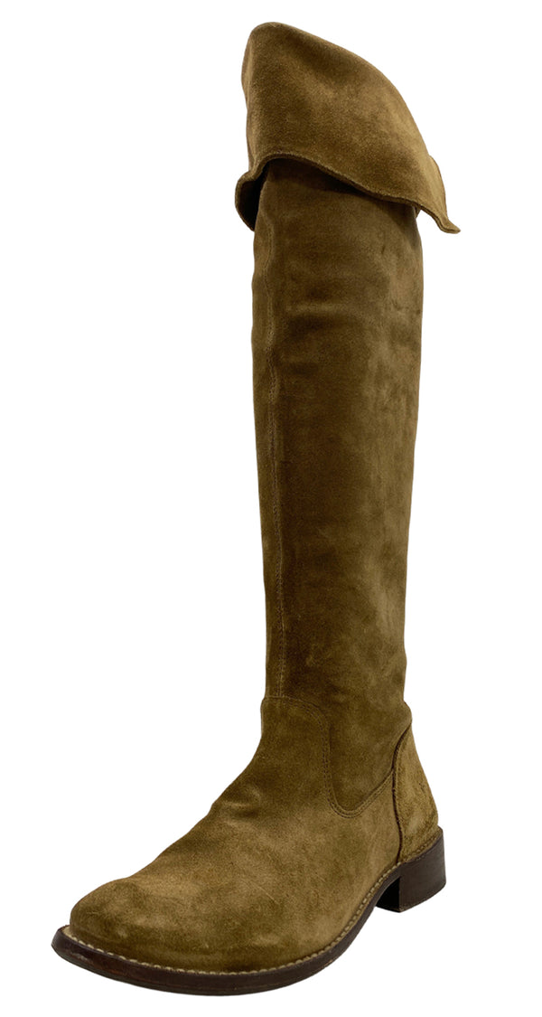 Botas Cuero Café