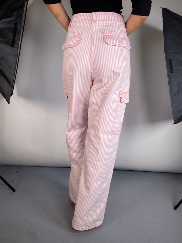 Pantalón Cargo Rayas
