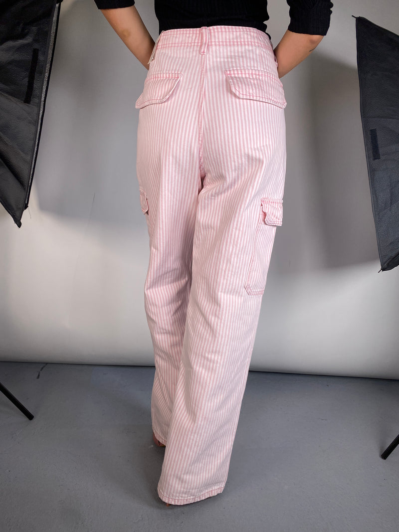 Pantalón Cargo Rayas