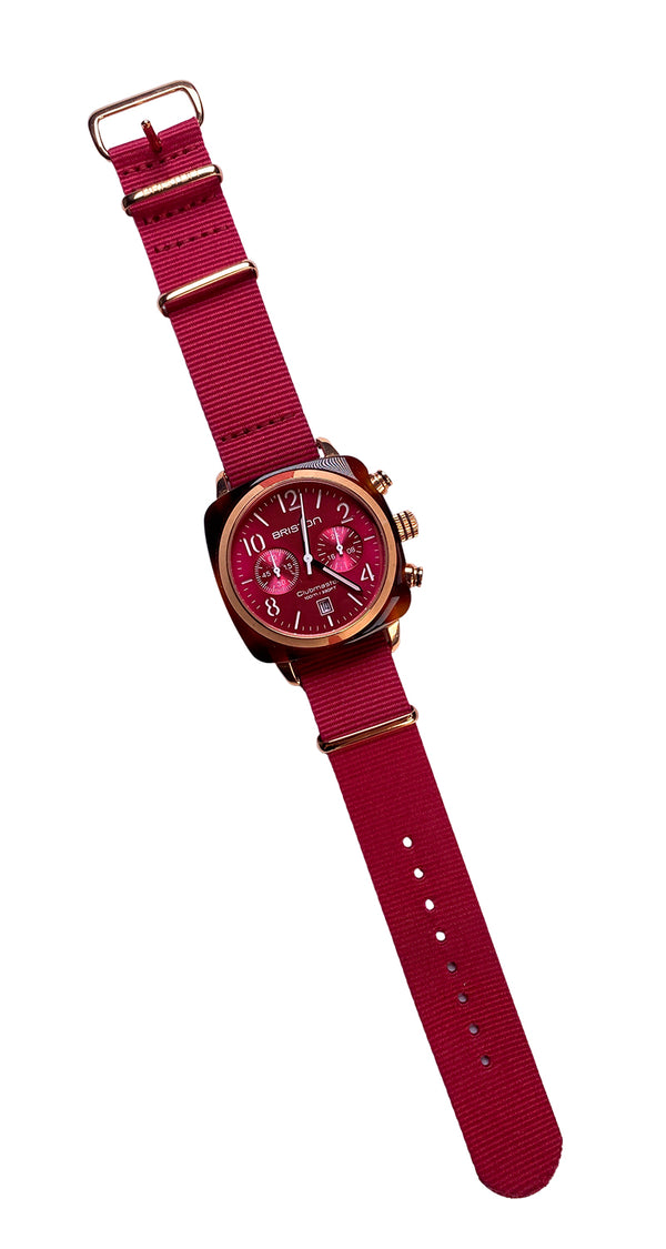 Reloj Clubmaster Chic Burdeo