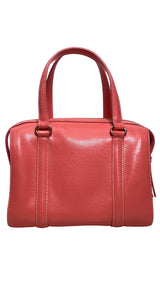 Cartera Cuero Rosado