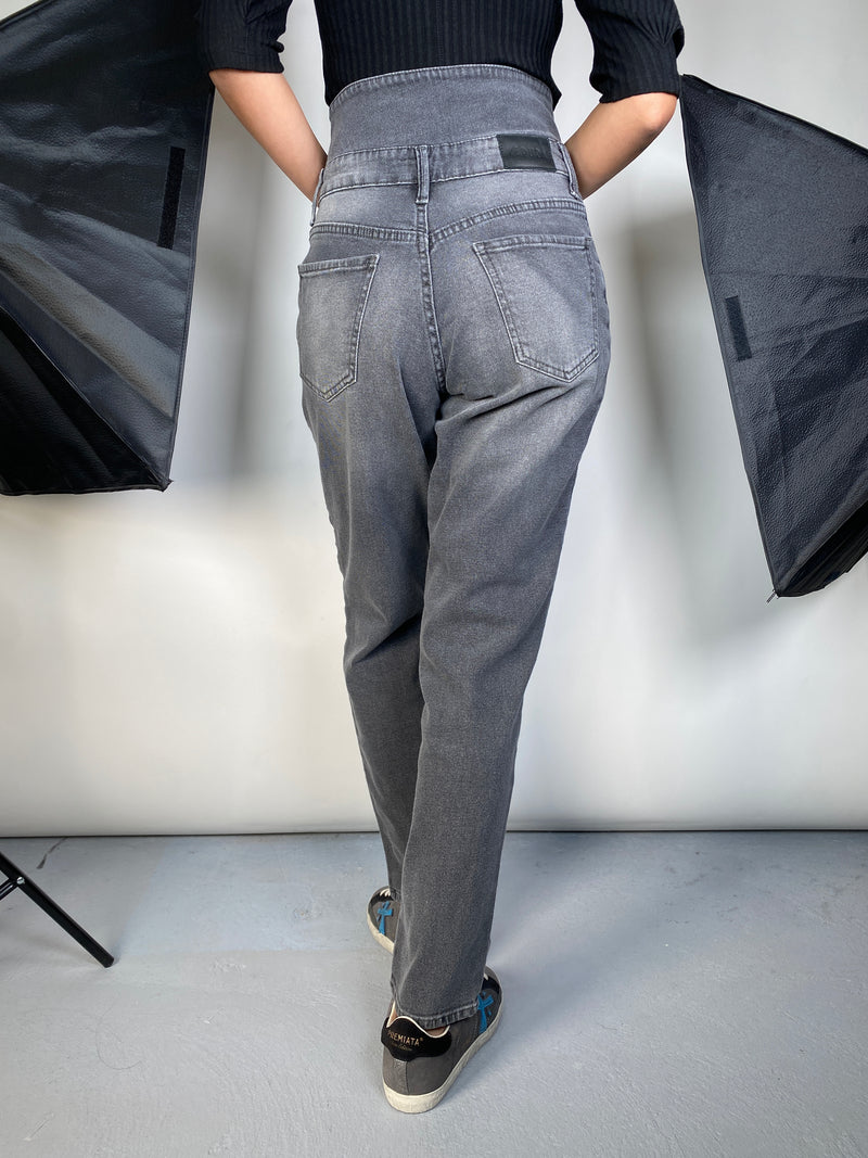 Jeans Papper Gris
