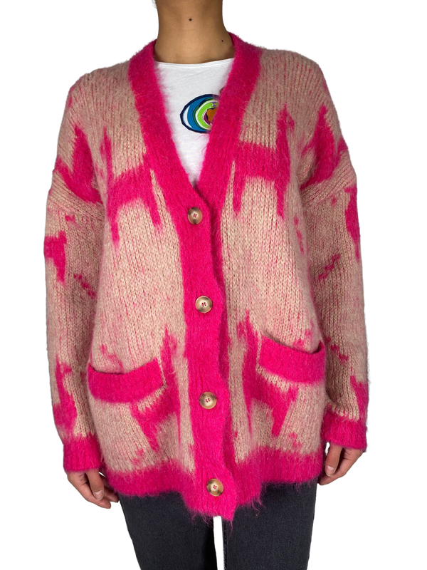 Sweater Rosado Mohair