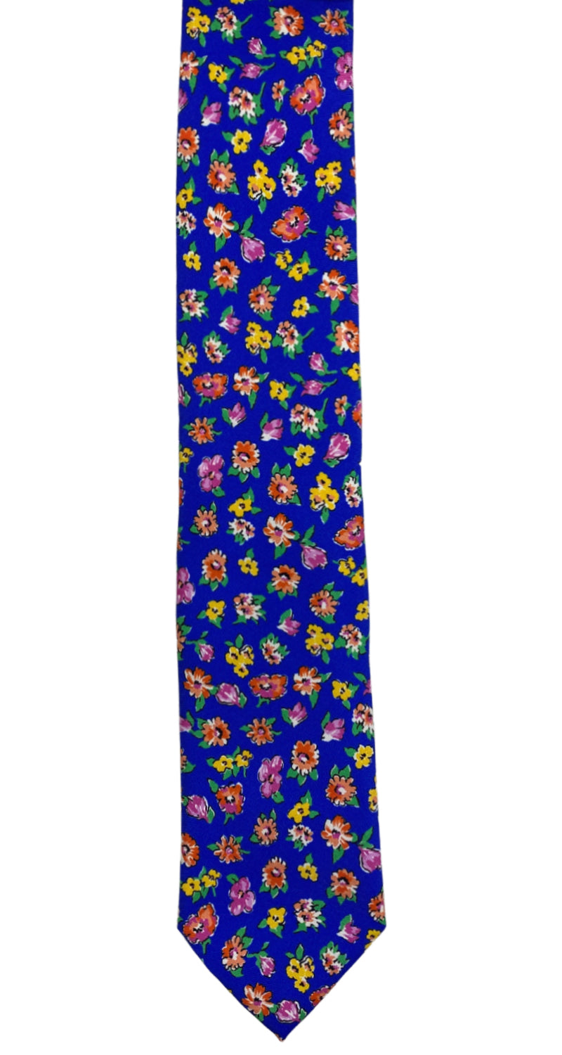 Corbata Flowers Seda