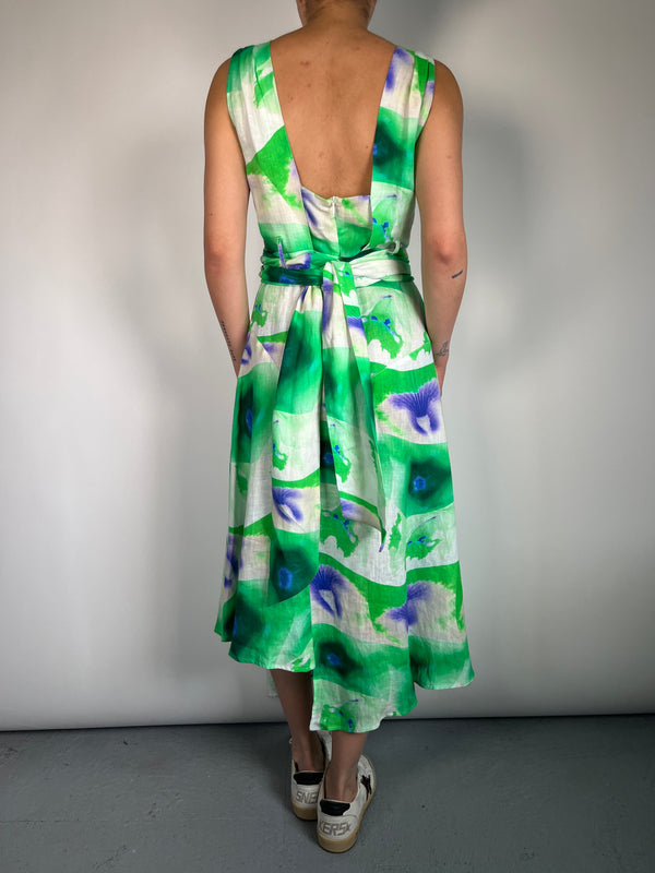 Vestido Purple Lino