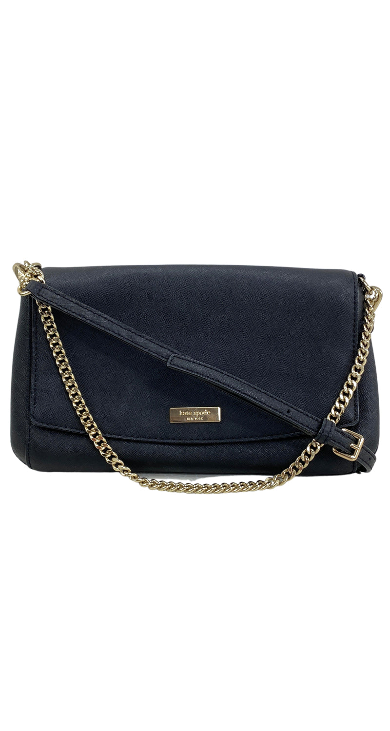 Cartera Cuero Negro