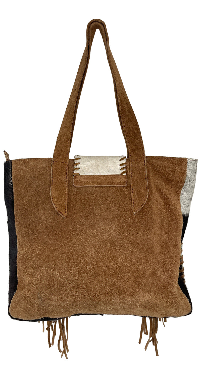 Bolso Café Flecos