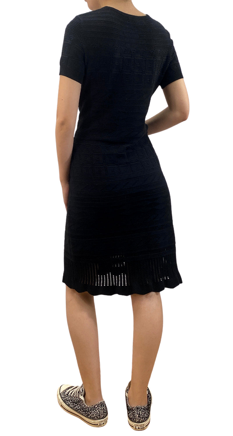 Vestido Texture Negro