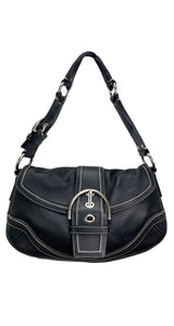 Bolso Negro Hebilla